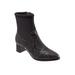 Women's Kippy Bootie by Trotters in Dark Grey (Size 7 1/2 M)