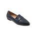 Extra Wide Width Women's Emotion Slip On by Trotters in Navy (Size 8 1/2 WW)