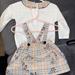 Burberry Matching Sets | Baby Girl Burberry Outfit | Color: White/Cream | Size: 6-9mb
