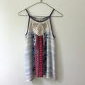 Free People Tops | Crochet Halter Tank | Color: Blue/White | Size: S