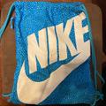 Nike Bags | Blue Nike String Bag | Color: Blue/White | Size: Os