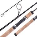 Sougayilang Fishing Rods, 2 Sections Spinning Fishing Rod Light and Resilient with Cork Handle Trout Rods, Carbon Composite Blank, Fishing Lover Best Gifts Pike, Crappie, Perch-702