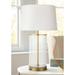 Regina Andrew Design 32" Magelian Natural Brass and Glass Table Lamp