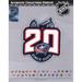 Columbus Blue Jackets Unsigned 2020-21 25th Anniversary Season National Emblem Jersey Patch