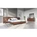 AllModern Holden Italian 6 Drawer Double Dresser w/ Mirror Wood in Brown | 31 H x 61 W x 19 D in | Wayfair 6878CE660AB444A69A3A0CE073BD9391