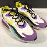 Nike Shoes | Nike Air Max 270 React White Yellow Black Purple | Color: Black/Purple/White/Yellow | Size: 9