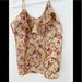 Anthropologie Tops | Anthropologie Ruffled Cami | Color: Gold/Yellow | Size: M