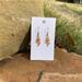 Brandy Melville Jewelry | Gold Colored Rose Earrings | Color: Gold | Size: Os