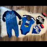 Nike Matching Sets | New Baby Nike Bundle | Color: Blue/White | Size: 6-9mb