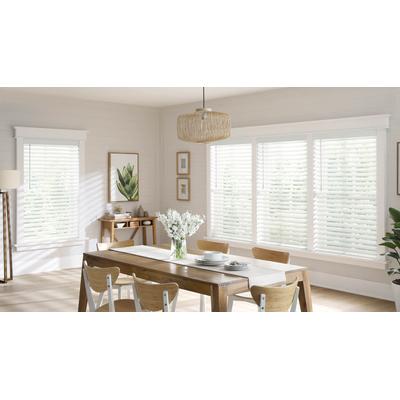 Premium Cordless 2 1/2 Inch Faux Wood Blinds | 36" x 60"