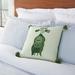 Isabelle & Max™ Rietta Plush Square Cotton Pillow Cover & Insert Polyester/Polyfill/Cotton | 16 H x 16 W x 2 D in | Wayfair