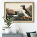 August Grove® Great Auk - Picture Frame Print on Canvas Canvas, Solid Wood in Blue/Brown | 18.5 H x 24.5 W x 1.5 D in | Wayfair