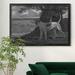 Alcott Hill® Stag Hound - Picture Frame Print on Canvas Canvas, Solid Wood in Black/Gray/Green | 18.5 H x 24.5 W x 1.5 D in | Wayfair