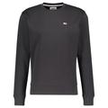 Tommy Jeans Herren Sweatshirt TJM REGULAR FLEECE, schwarz, Gr. S