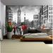 GK Wall Design Monochrome Landscape Wall Mural Vinyl in Gray/Black | 187" W x 106" L | Wayfair GKWP000225W187H106_V