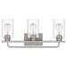 17 Stories Shandy 3-Light Dimmable Vanity Light in Gray | 9.63 H x 22 W x 5.75 D in | Wayfair 736DB77C529A40FEB729198DB1260722