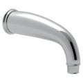 Perrin & Rowe Georgian Era™ Wall Mount Tub Spout w/ C-Spout in Gray | 3.75 H in | Wayfair U.3605APC