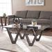 17 Stories Coffee Table Wood in Brown/Gray | 17.75 H x 45 W x 25 D in | Wayfair F07FC14B3FA14515BD905FDC110FC2B8