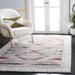 Gray/Red 108 x 0.98 in Indoor Area Rug - Bungalow Rose Waddon Southwestern Gray/Ivory/Red Area Rug Polypropylene | 108 W x 0.98 D in | Wayfair