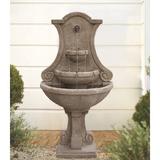 Villa Reale Cast Stone Fountain Florence & New Italian Art Company | 61 H x 30 W x 17 D in | Wayfair 3536CH