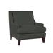 Armchair - Lillian August Royce 35" Wide Linen Armchair Fabric in Brown | 37 H x 35 W x 37 D in | Wayfair LA7112C_CRISTO CHARCOAL