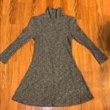American Eagle Outfitters Dresses | American Eagle Mock Neck Dress | Color: Gray | Size: Xs