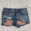 American Eagle Outfitters Shorts | Ae Jean Shorts | Color: Red | Size: 0