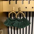 Madewell Jewelry | Madewell Earrings | Color: Green | Size: Os