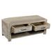 Fredrick 2 Drawer Upholstered Bench - MOTI