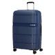 American Tourister Linex - Spinner L Koffer, 76 cm, 102 L, Blau (Deep Navy)