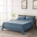 Alwyn Home Lise Super Soft 300 Count Cotton Blend Sheet Set Cotton in Blue | Twin | Wayfair 8256E4B404444F06BA45839F82CAD25E