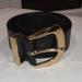 Michael Kors Accessories | Michael Kors Belt | Color: Black/Gold | Size: 31 Inches