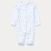 Ralph Lauren Pajamas | Free Ralph Lauren 3m Baby Footed Coverall Pj W/ Purchase! | Color: Blue/White | Size: 0-3mb