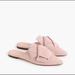 J. Crew Shoes | J. Crew Pointed-Toe Slides Mules In Suede Pink | Color: Pink | Size: 6.5