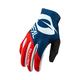 O'NEAL | Fahrrad- & Motocross-Handschuhe | MX MTB DH FR Downhill Freeride | Langlebige, Flexible Materialien, belüftete Handoberseite | Matrix Glove | Erwachsene | Blau Rot | Größe XXL