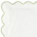 Emma Scalloped Duvet Cover - Sage, King - Ballard Designs Sage King - Ballard Designs