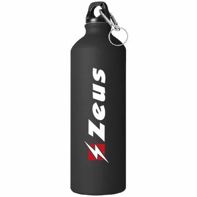 Zeus Aluminium Trinkflasche 0,8l Schwarz