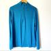 Lululemon Athletica Shirts | Lululemon Quarter Zip Training Shirt Blue Medium | Color: Blue | Size: M