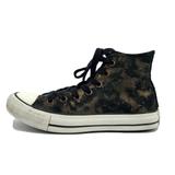 Converse Shoes | Converse Rich Gold Black Leather High Top Sneakers | Color: Black/Gold | Size: 6