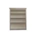 Lark Manor™ Breithaup 36" W Solid Wood Standard Bookcase Wood in White | 60 H x 36 W x 13 D in | Wayfair 3EF07F2F892C420795EB564370AB6D1E