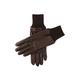 Dents Royale Men's Silk Lined Right Hand Leather Shooting Gloves BROWN 8.5