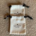 Kate Spade Jewelry | 2 Kate Spade Jewelry Dust Bags | Color: Black/White | Size: Os