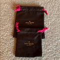 Kate Spade Jewelry | 2 Kate Sade Jewelry Dust Bags | Color: Brown/Pink | Size: Os