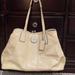 Coach Bags | Coach Patent Leather Off White Signature Bag | Color: White | Size: Os