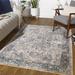 Magrath 5' x 7'5" Traditional Updated Traditional Medium Gray/Mustard/Teal/Charcoal/Light Beige/Pale Blue/Peach Area Rug - Hauteloom