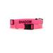 Adjustable Nylon Tuff Collar in Neon Pink, Medium