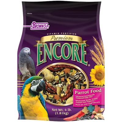 Brown's Encore Premium Parrot Food