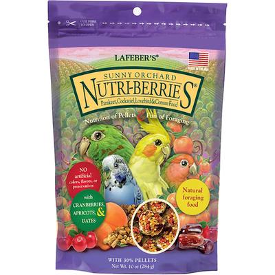 Lafeber's Sunny Orchard Nutri-Berries Keet, Tiel, Lovebird & Conure Food