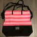 Victoria's Secret Bags | New W/O Tags Victoria Secret Tote Beach Bag | Color: Black/Pink | Size: Length 17 Inches And 17 Inches Width