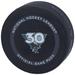 San Jose Sharks Unsigned Inglasco 2021 Model Official Game Puck